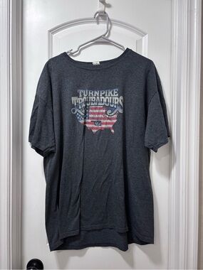 Men's Turnpike Troubadours Charcoal Graphic Tee